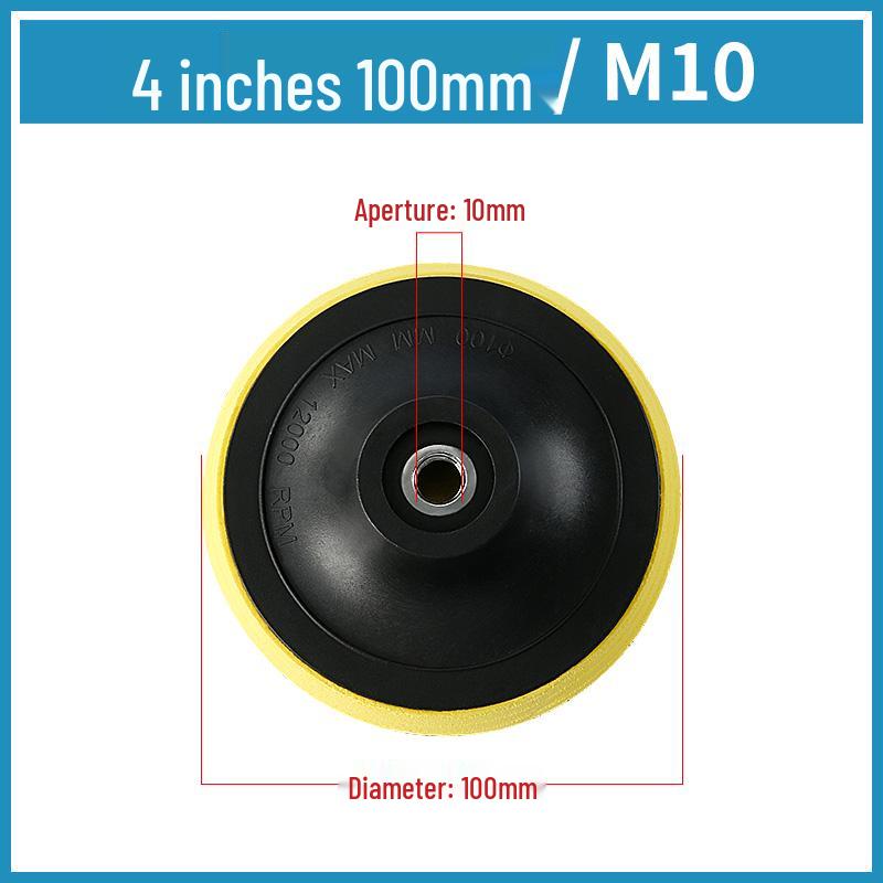 Stone Polishing Kit: Wet/Dry Pads, Self-Adhesive, Rubber Backing, Angle Grinder Head, Sandpaper Suction Cup