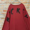 [USED] Disney Mickey Mouse Fire Pattern Street Long Sleeve T-Shirt
