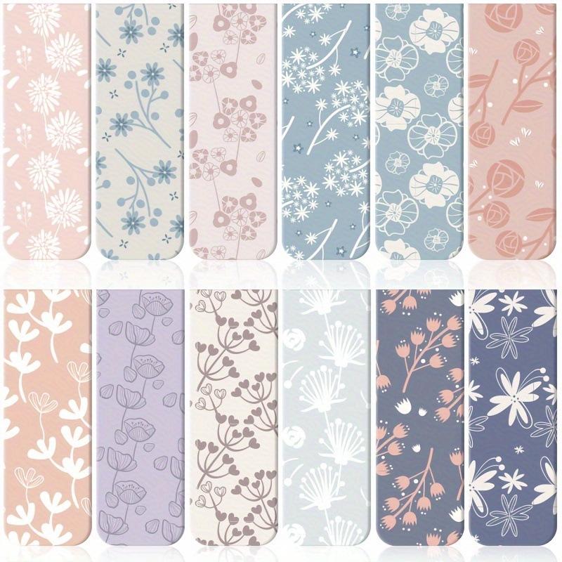 12 Pieces of Magnetic Bookmarks, Space and Starry Sky Bookmarks, Magnetic Folder Tags, Bookmarks, Book Enthusiasts