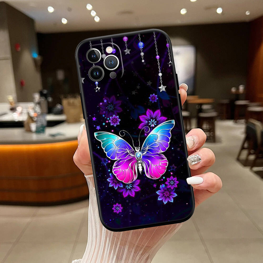 Colorful Butterfly Case for Samsung A06 A35 A25 A24 A15 A05S A05 M55 M35 M15 A02 A12 A13 A10 A16 A20 A30 A22 A31 A32 A33 A42 A50