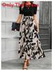Floral Print A Line Dress With Short Sleeves For Spring Summer Casual Womens Wear