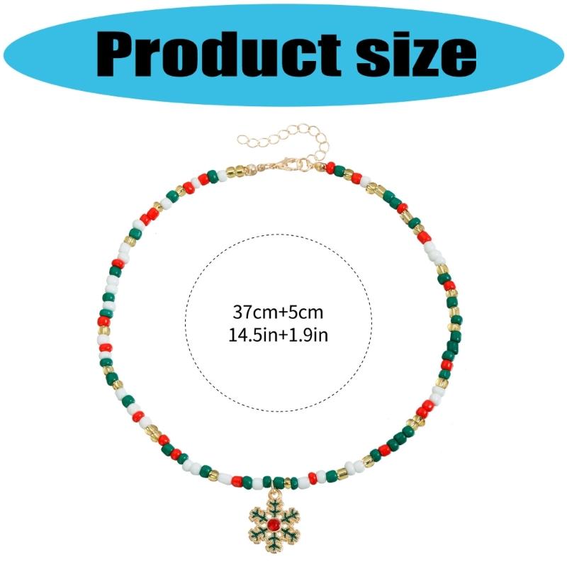 Fanciful Multicolored Sequined Mixture Necklace Comfortable Christmas Decoration For Parties School Incidents Parades