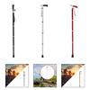 Trekking Pole Telescoping 3 Joints Practical Lock Non Slip Handle Lightweight Walking Cane for Hiker Backpacking Travel Camping