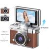 1.47 Inch Screen Retro CCD Mini Digital Camera 180° Flip Screen Flip Screen Camera  Outdoor Travel