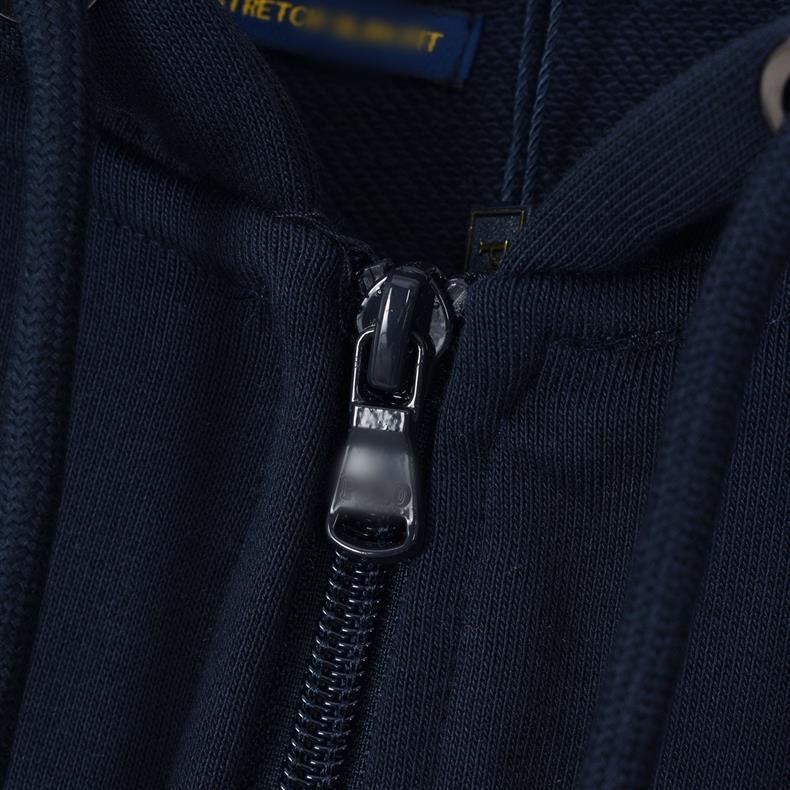 Trendy Unisex Embroidered Zipper Hoodie Cardigan: Casual Versatile Fashion