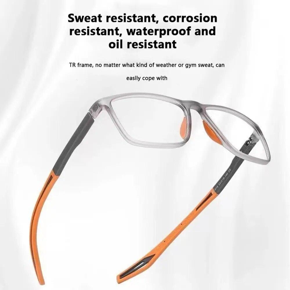 Ultralight Anti-blue Light Myopia Eyewear Eyeglasses TR90 Sport Short Sighted Men Women Photochromic Glasses Eyewear 0 To -4.0