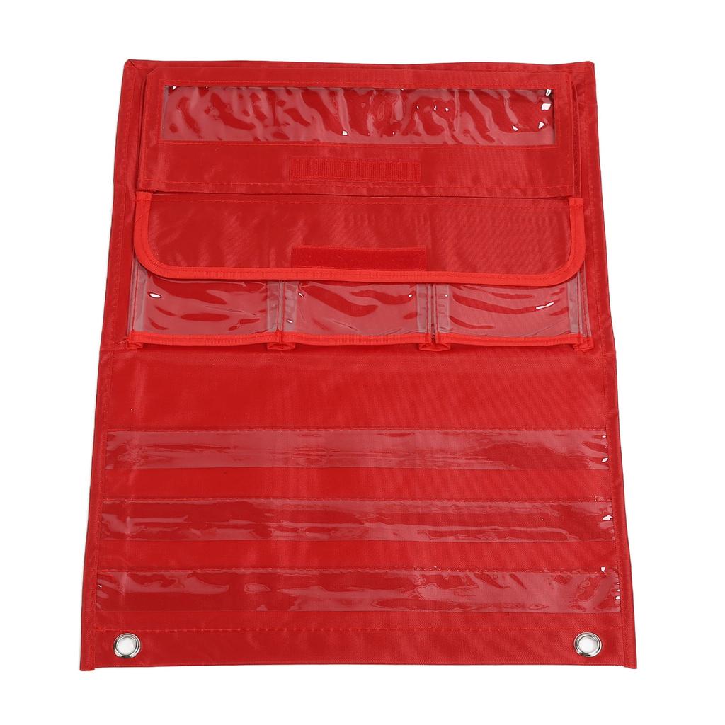 Counting Place Value Pocket Chart with 200pcs Straw 20 Rubber Bands for Classroom Kindergarten