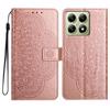 For Xiaomi 14T Pro Leather Case with Card Slots Mandala Pattern Phone Cover Stand