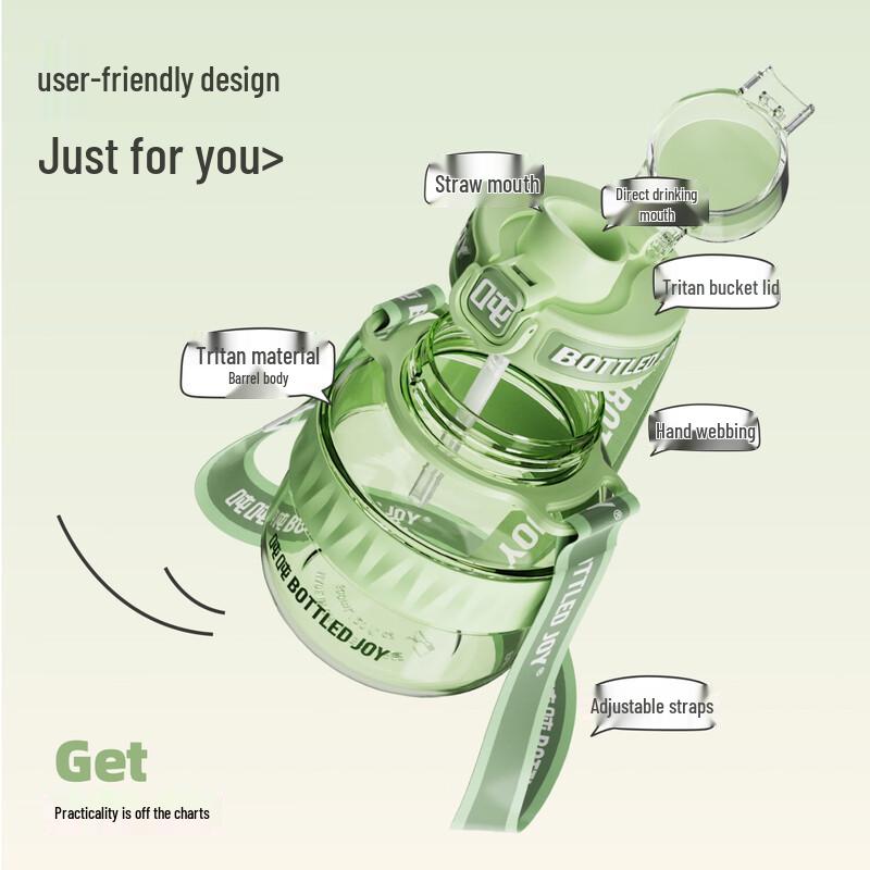 DunDun Tirtan Portable Sports Water Bottle