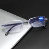 6pcs Ultra-Light Rimless Reading Glasses for Men & Women - HD Presbyopic Readers