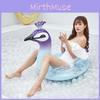 New Sparkling Firebird Inflatable Swim Ring Adult Pvc Thick 0.25 Swimming Float Water Ride Lifebuoy