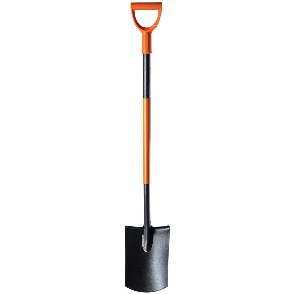 KADAX Kürek Basit Kürek 125cm Metal Bahçe Ergonomik Sertleştirilmiş