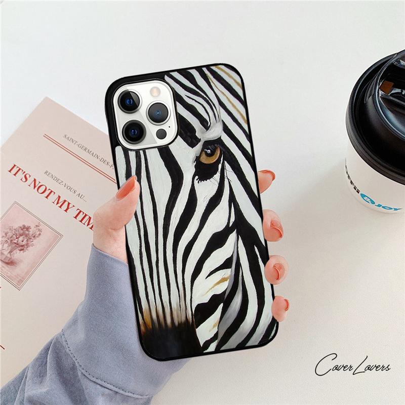 Zebra Phone Case For Apple iPhone 17 Air Pro Max Plus Coque For iPhone 17 Air 14 15 16 13 12 Max Cover