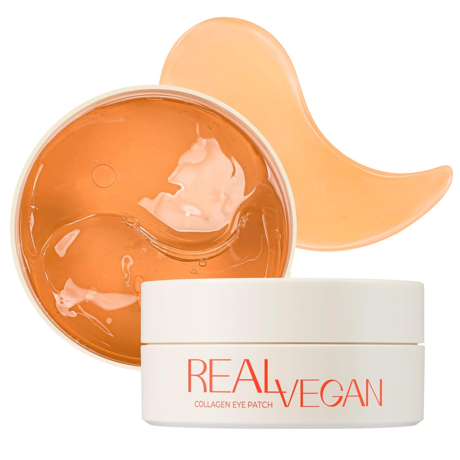 

KLAVUU Real Vegan Collagen Eye 60 Count Eye Sagging Eye Nasolabial Fine [Official KLAVUU] Patches, [Eye Mask, Pack, Care, Folds, Lines] оранжевый