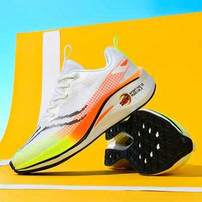Zomer hardloopschoenen heren schokabsorberende sportschoenen ademend koppel casual reisschoenen professionele ultralichte marathon hardloopschoenen