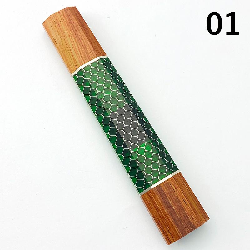 Japanese Chef Knife Handle Kitchen Knife Parts Octagonal Wood Knife Handle For DIY Japanese Style Chef Cutter Handle Making