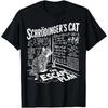 SchrDingers Cat Escape Plan Funny Science T Shirt Vintage Slightly Comfortable Top For Everyday Wear Stylish Versatile