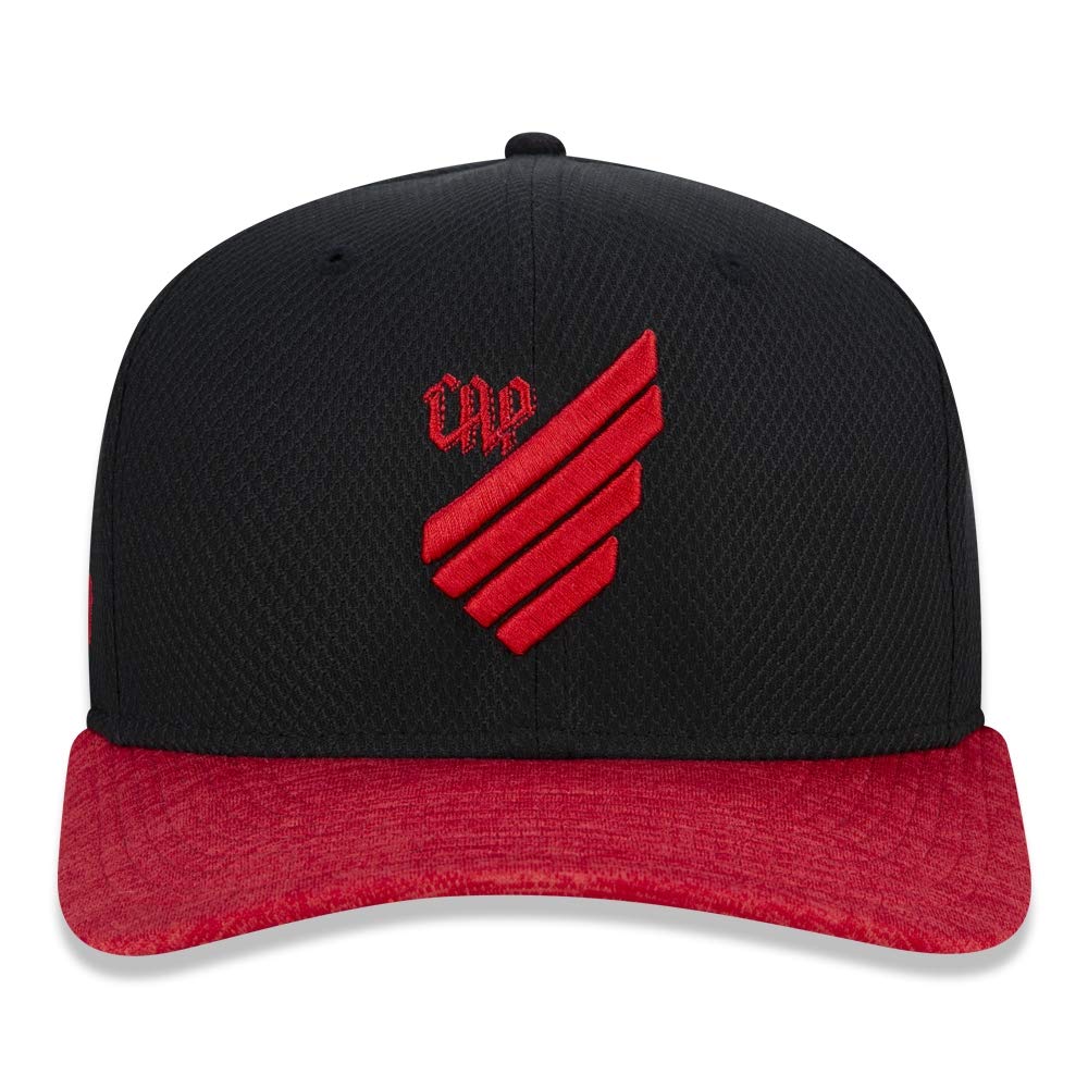 [New Era] Atletico Paranaense Official Curved Cap [ATHLETICO PARANAENSE] 9FIFTY Black x Red