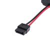 1Pc Sata 15-Pin Male To Sata 6-Pin Female Slimline Power Adapter Cable 20Awg Laptop Optical Drive Cable