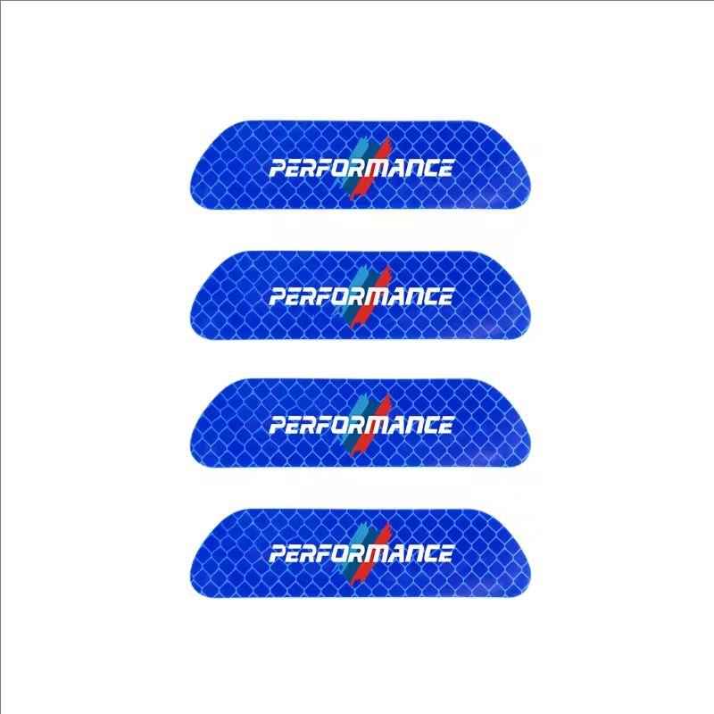 4Pcs Car Door Sticker Safety Warning Reflective Mark For BMW G80 G06 G07 G42 G14 G15 G16 F82 X1 X3 X5 X7 M1 M2 M3 M4 M5 M6 M7 YL6
