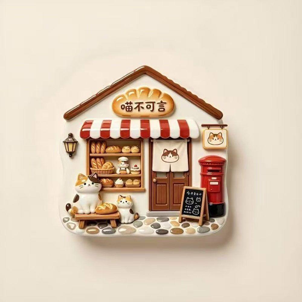 Simulation Refrigerator Magnet 3D Relief 3D Refrigerator Stickers Refrigerator Decoration