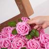 Artificial Flower Simulation Foam Rose Wedding Bouquets Table Centerpieces Baby Shower Party Garland Decoration