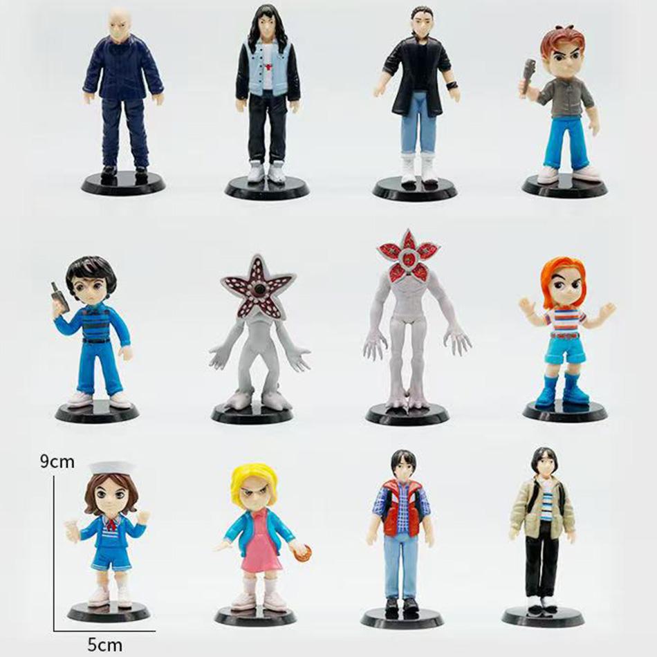 6/12/18Pcs/Set Stranger Things Vecna Figures Collectible Desktop Ornament Toys Kid Gifts for Tabletop Desk Decoration