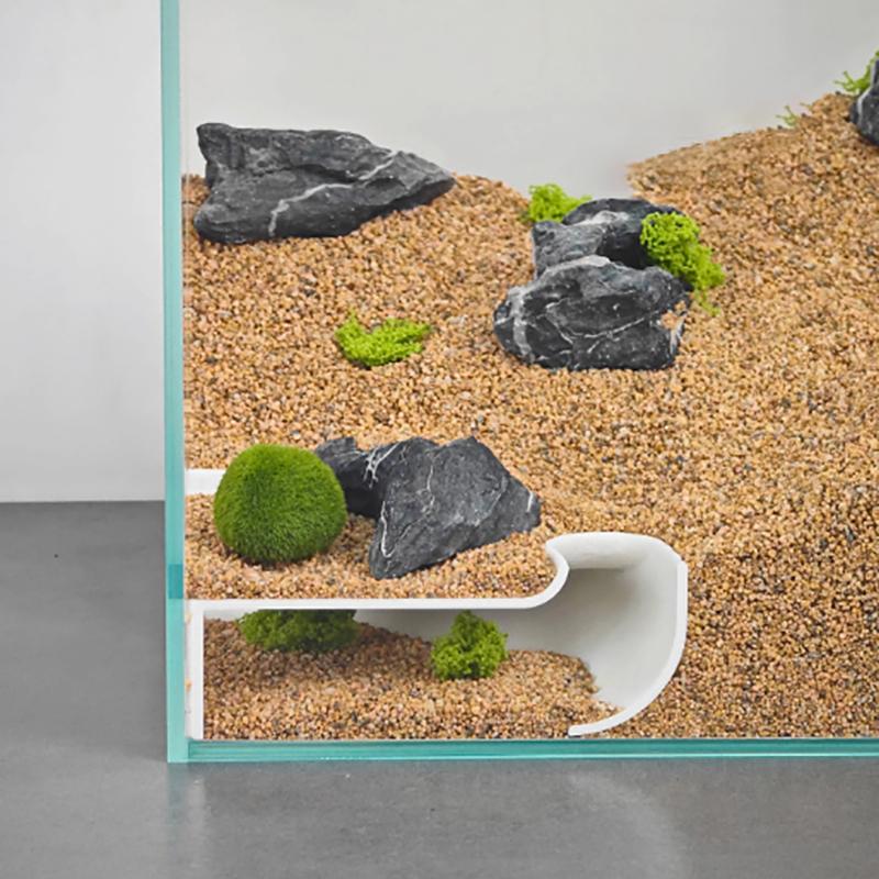 Multifunktionale Aquarium Unterwasser Tunnel Höhle Unter Kies Tunnel Kurve Aquarium Dekoration Tunnelhöhlen Aquarium Dekoration