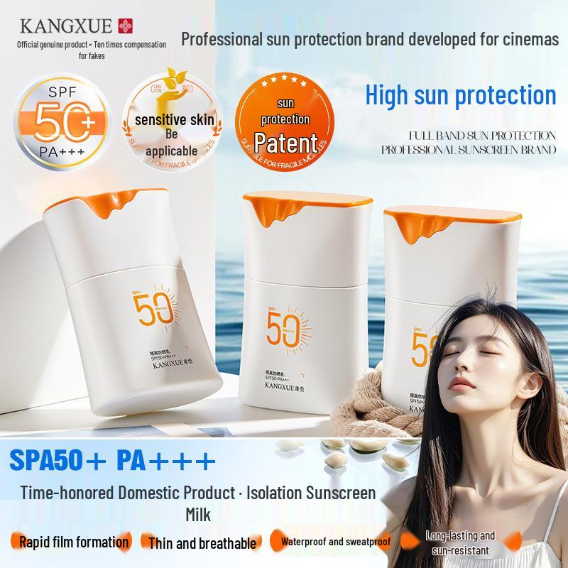 Fresh & Beautiful Women's Whitening Double Protection UV Cycling Neck Sunscreen Lotion - Full Body High Protection