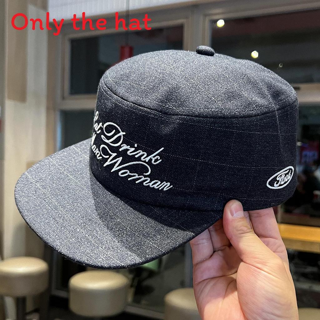 

Хлопковая бейсболка Kangol с вышивкой букв и регулируемым кожаным ремешком для повседневной носки чёрный