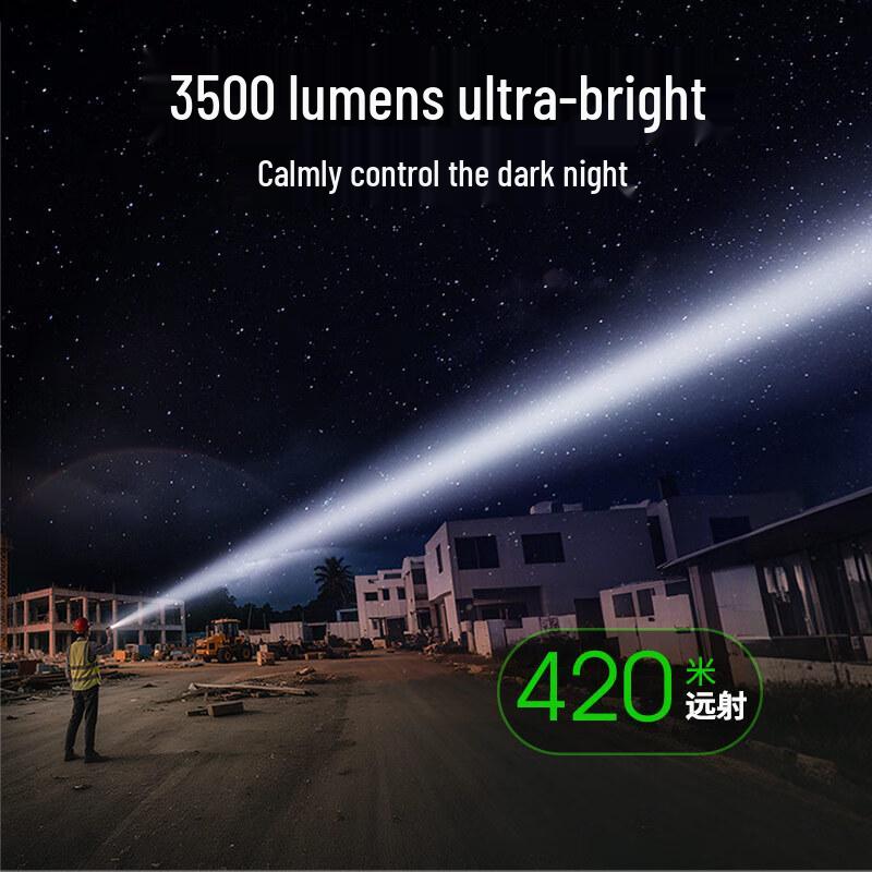 NEXTORCH C61 Outdoor High-Power USB-C Rechargeable Flashlight with Adjustable Focus