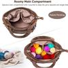 Crochet Yarn Bag Corduroy Yarn Bags Knitting & Crochet Supplies Crochet Yarn Holder Large Capacity For Women Work Travel