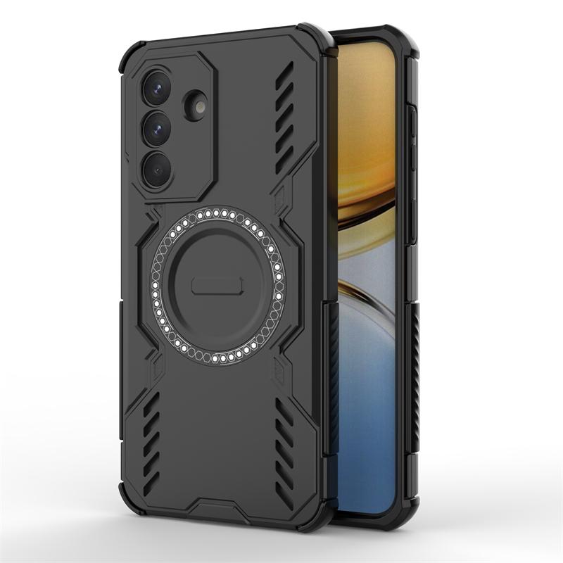 For Samsung Galaxy A37 Case For Samsung A37 Anti-knock Armor Magnetic Adsorption Wireless Charge Back Cover For Samsung A37 Case