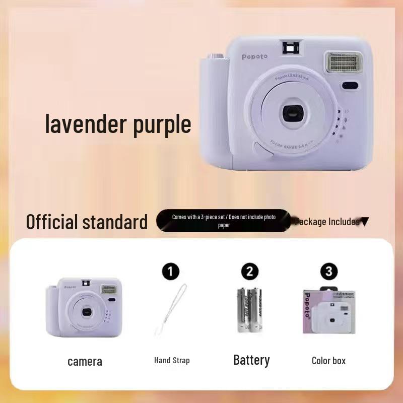 Popoto Mini Instant Camera - Portable Direct Print Student Travel Camera