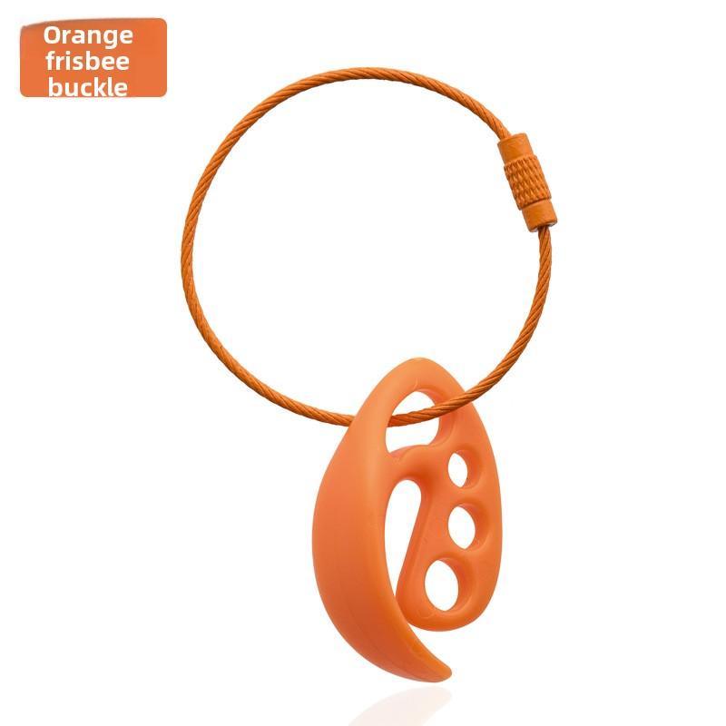 When Using Ultimate Frisbee, You Can Choose To Attach The Frisbee Buckle To Your Backpack To Display The Frisbee or Attach The Frisbee Clip