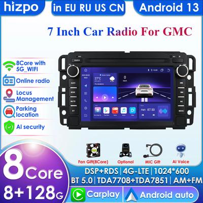 2din Android Autorádio pro Buick Enclave GMC Yukon Chevrolet Silverado Impala Autorádio Multimediální Přehrávač Videa GPS Inteligentní RDS Carplay 4G