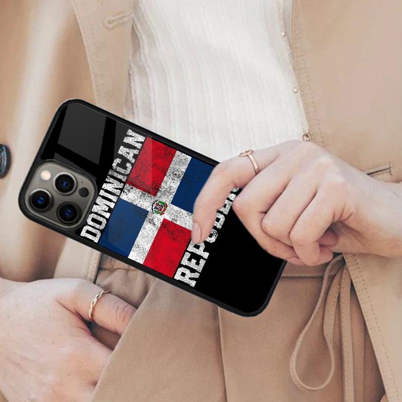 Coat of Arms Dominican Republic Flag Magnetic Phone Case For APPLE iPhone 17 Air 16 14 13 12 Pro Max 15 Plus MagSafe Cover