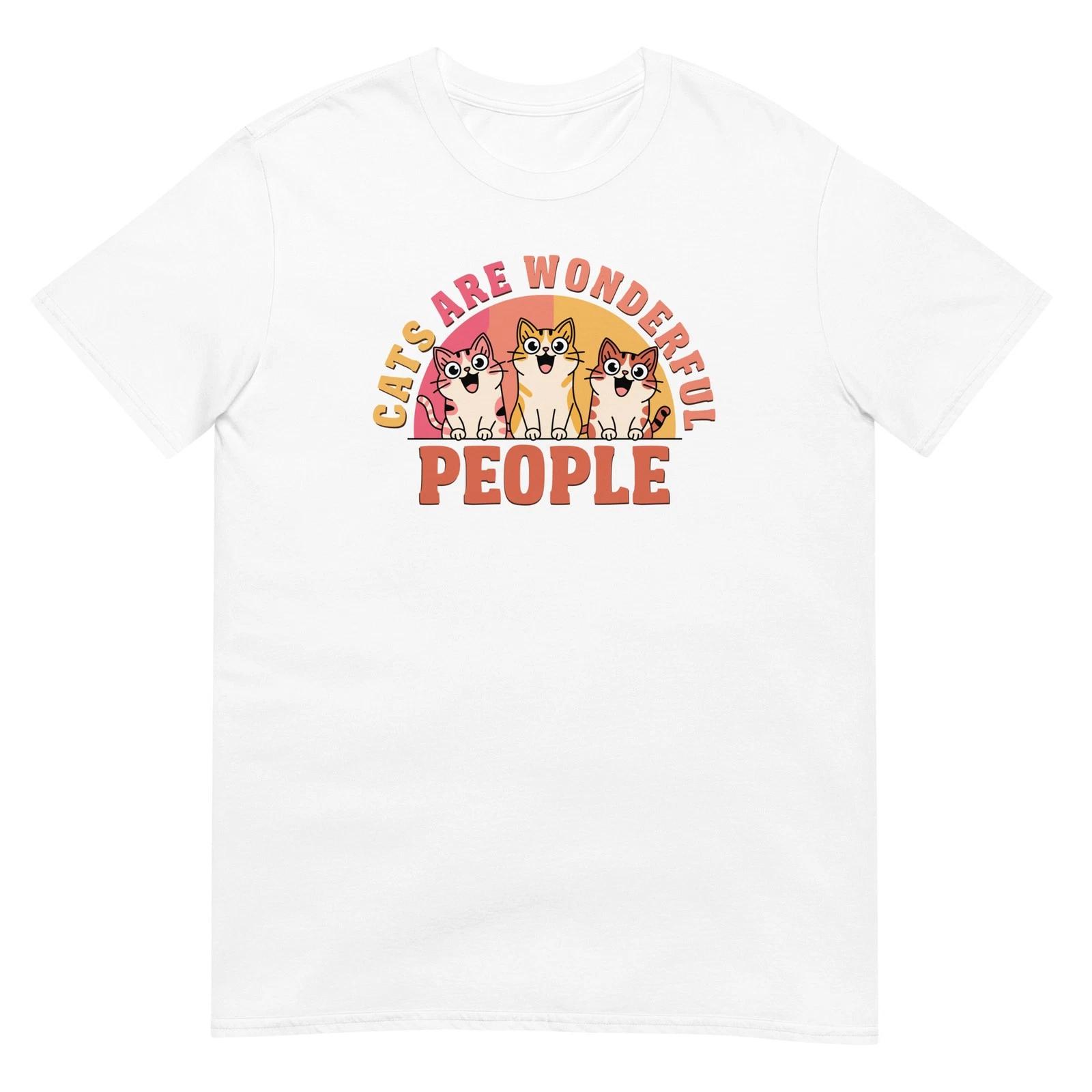 Cat Tshirt Funny Tee Kitty Cats Lover Pet T-Shirt Unisex Design 2XL