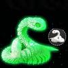 Rotatable Animal Simulation Model Realistic 3D Printed Snake  Car Decoration