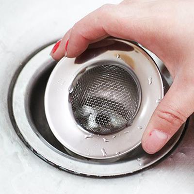 Stainless Steel Fine Mesh Sink Filter Drain Strainer for Kitchen Bathroom