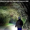 Outdoor Mini Portable T6 Flashlight USB Charging Small Flashlight Outdoor LED Camping Light Work Light with COB Side Lights