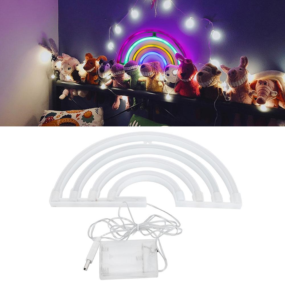 LED Neonschild Nachtlicht Neonlampen Geburtstagsfeier Wohnzimmer Party Wanddeko für Mädchen Schlafzimmer