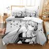 3D Print Blazblue Bedding Set Single Twin Full Queen King Size Bed Set Adult Kid Bedroom Duvetcover Sets 3D Print Anime Bed