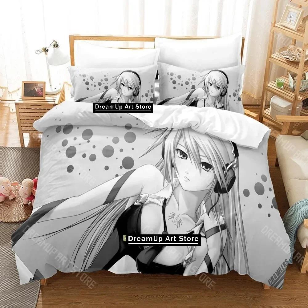 3D Print Blazblue Bedding Set Single Twin Full Queen King Size Bed Set Adult Kid Bedroom Duvetcover Sets 3D Print Anime Bed