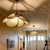 Pre-owned Wabi-sabi Rattan Pendant Lamp for Zen Tea Rooms & Creative Spaces