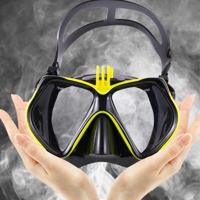 Professionelle Unterwassermaske Kamera Tauchmaske Schwimmbrille Schnorchel Gerätetauchen Kamerahalter für GoPro