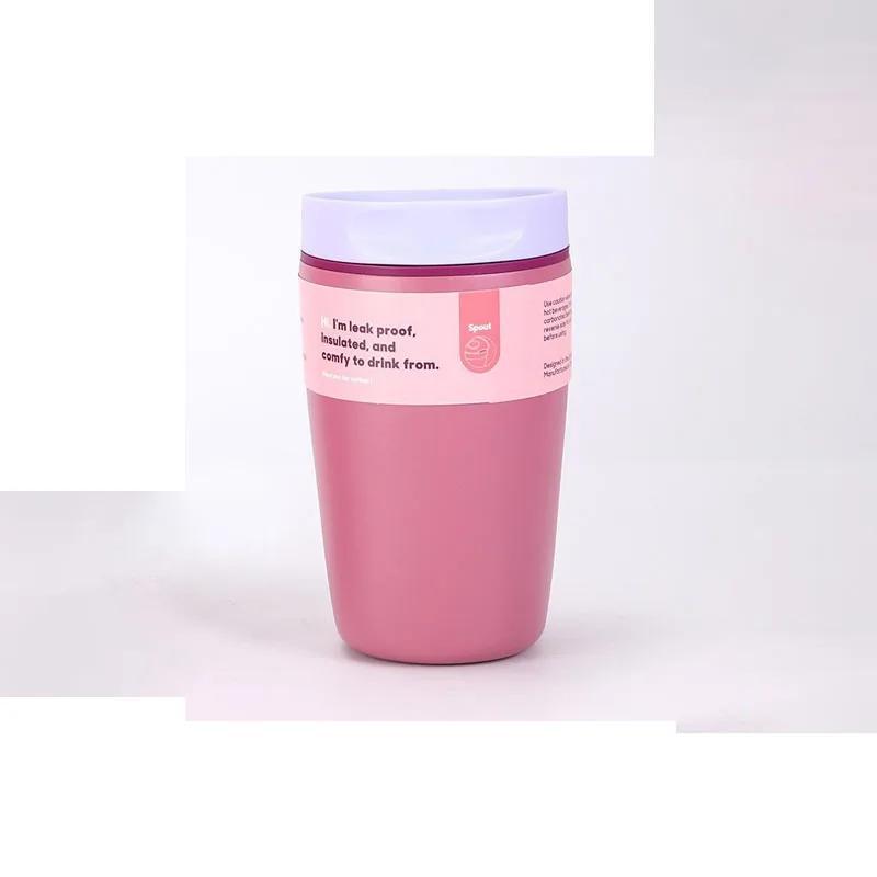 12/20oz Coffee Cup Simple Fashion Stainless Steel Vacuum Cup Men's & Women's Coffee Cup Outdoor Sports Portable Cup Couples Mugs