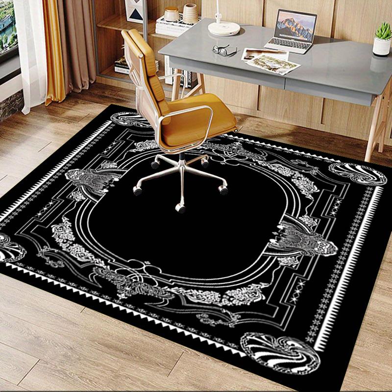 1PC Ornate Pattern Extra Large Non Slip Floor carpet, Office, family, bedroom Large Area Rug Indoor Rugs, Vibrant Colors