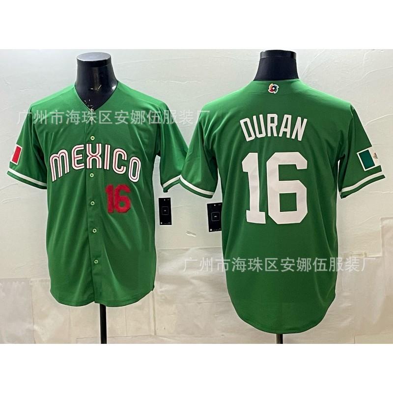 2026 Mexico Baseball Jersey Embroidered Number 16 56 30 Team Sports Uniform Men Women