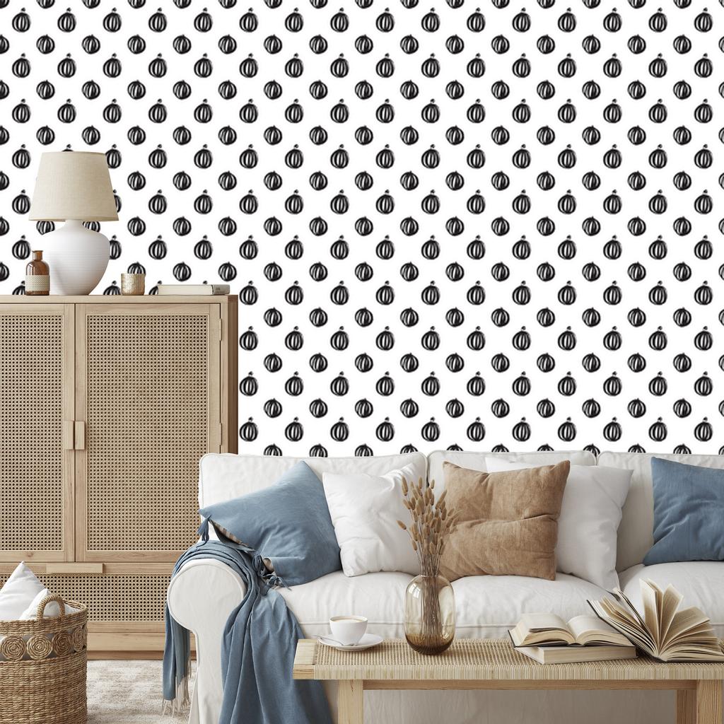 Onion Wallpaper White and Gray for Living Room and Bedroom 50x1000
